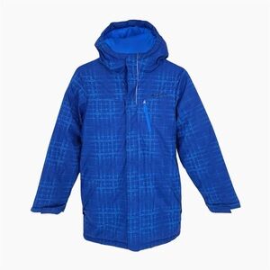 COLUMBIA | Like New! Boys Alpine Free Fall Long Blue Ski Jacket | L (14-16)